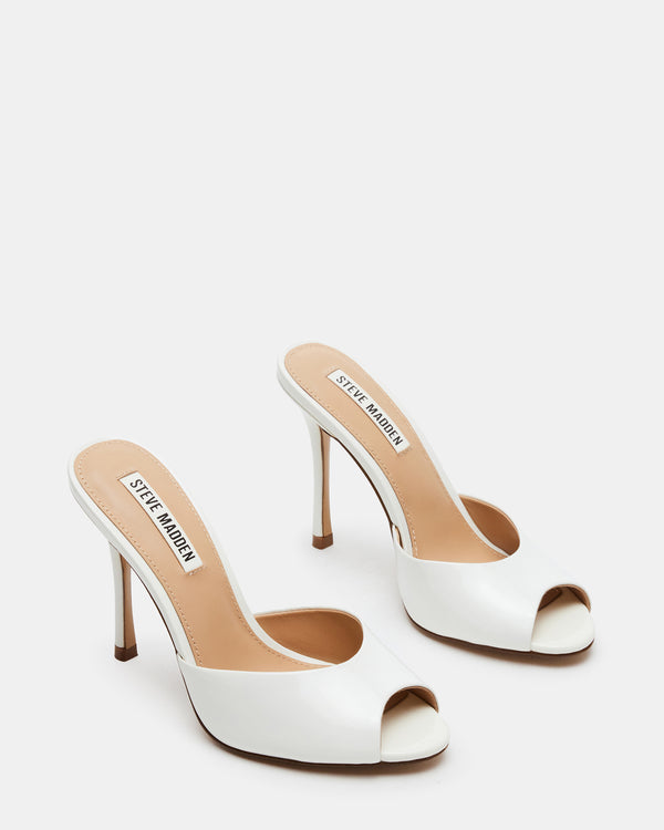Steve Madden Priya White Patent