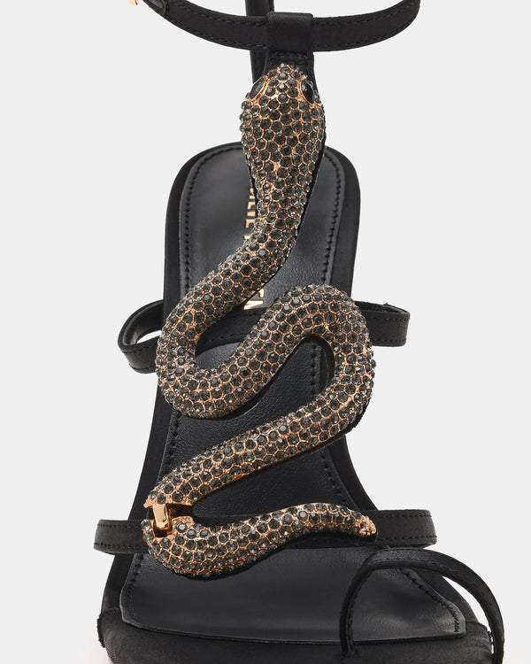Steve Madden Python Black