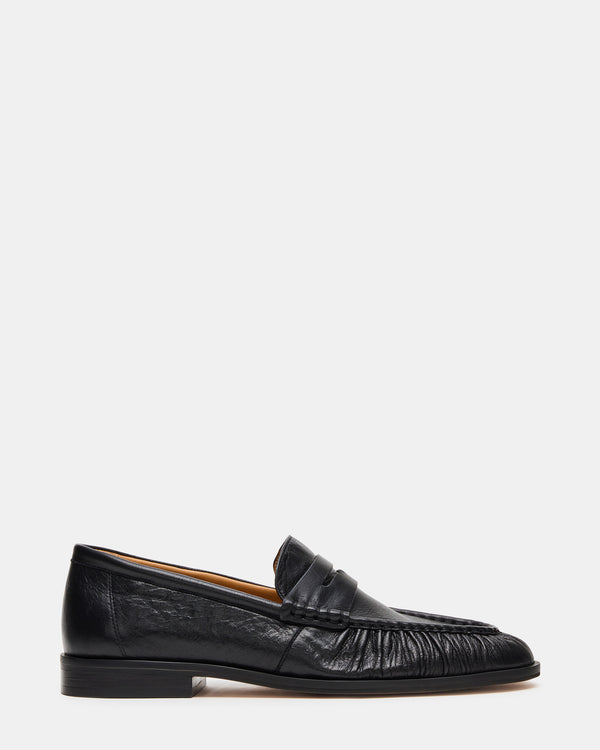 Steve Madden Quincey Black Leather