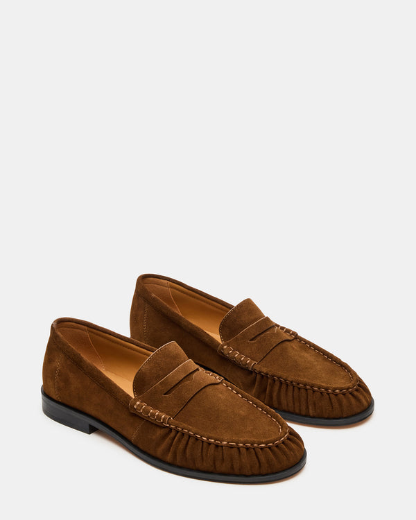 Steve Madden Quincey Chestnut Suede