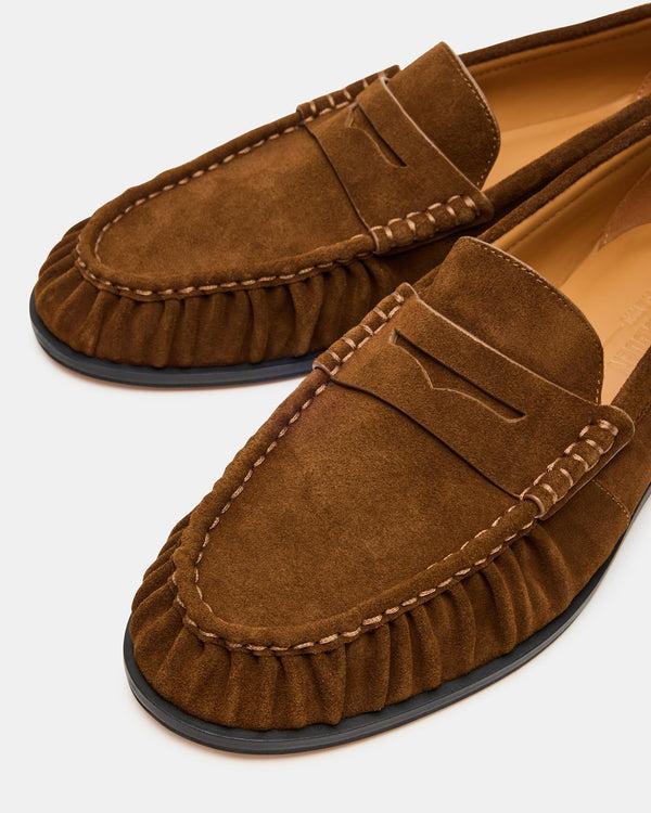 Steve Madden Quincey Chestnut Suede