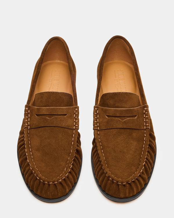 Steve Madden Quincey Chestnut Suede