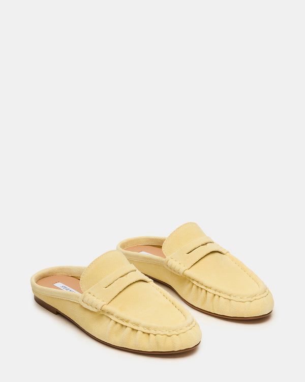 Steve Madden Rafe Butter Yellow Suede