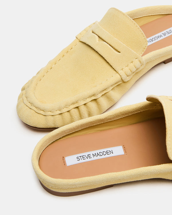 Steve Madden Rafe Butter Yellow Suede
