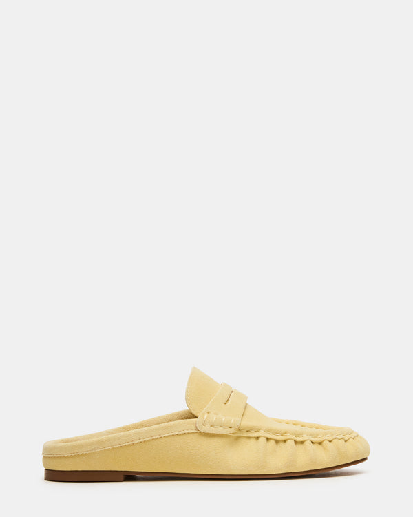Steve Madden Rafe Butter Yellow Suede