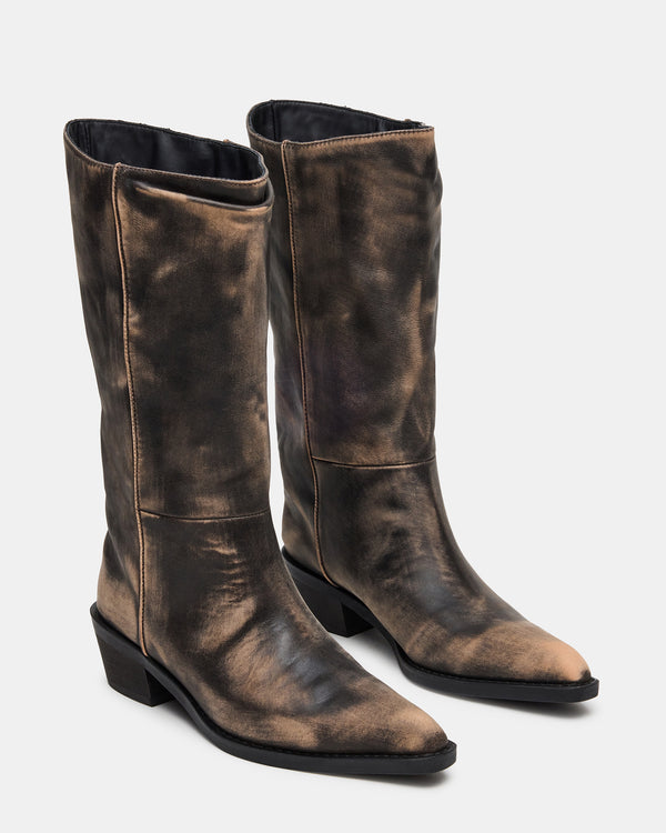 Steve Madden Raptor Black Distressed RAPTOR