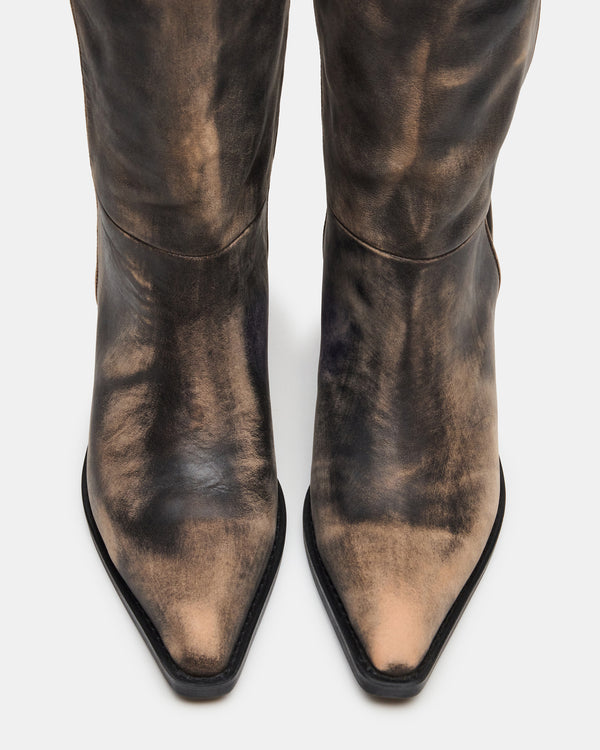 Steve Madden Raptor Black Distressed RAPTOR