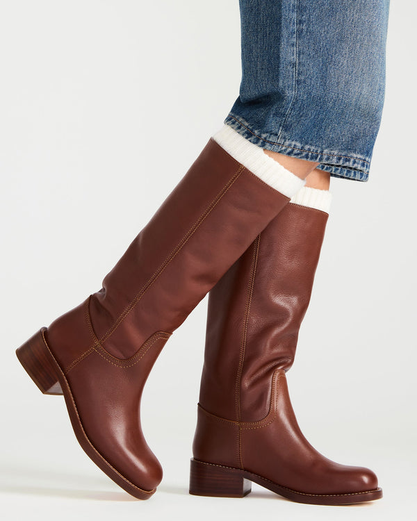 Steve Madden Riggs Rust Leather