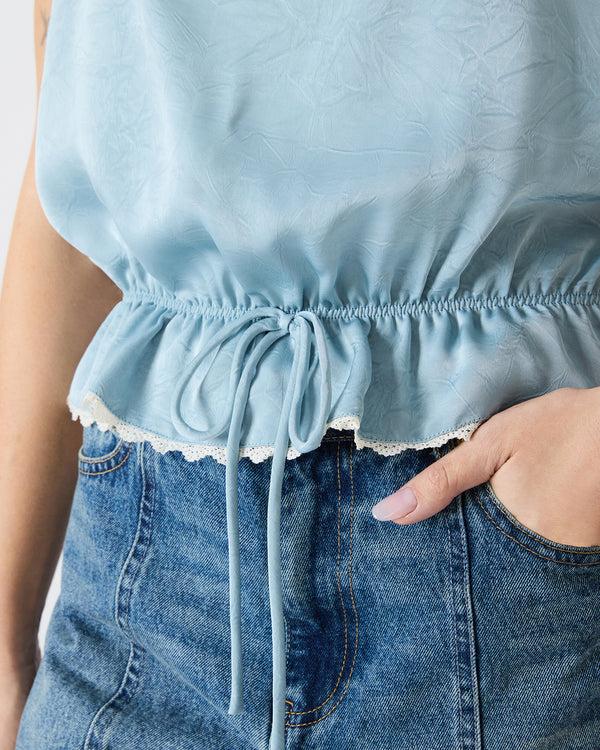 Steve Madden Roan Top Dusty Blue ROANTOP