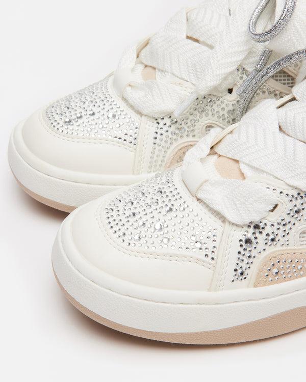 Steve Madden Roaring White Rhinestones