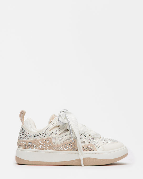 Steve Madden Roaring White Rhinestones