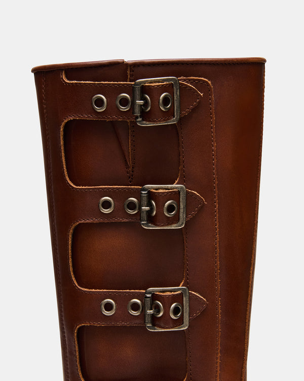 Steve Madden Rocky Cognac Distressed ROCKY