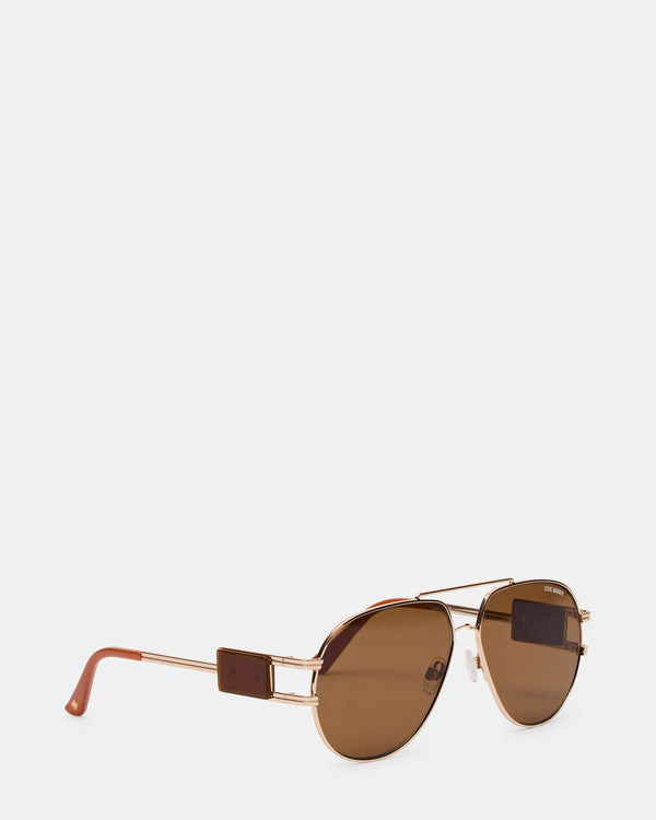 Steve Madden Rowan Sunglasses Gold ROWANSUNGLASSES