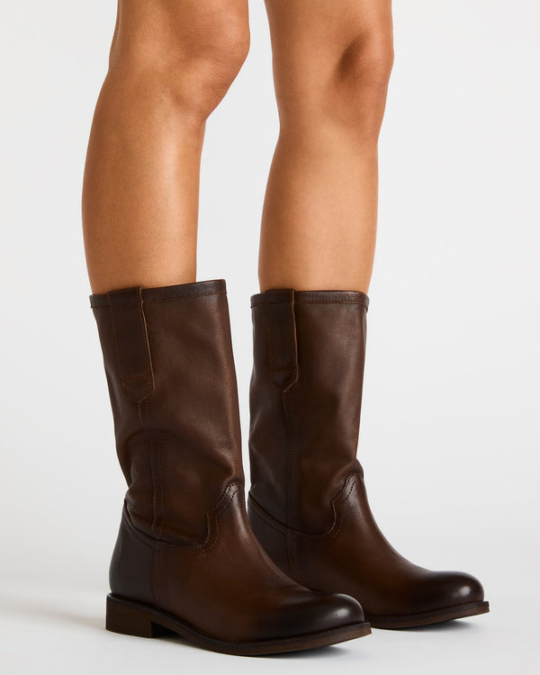 Steve Madden Ruben Brown Leather RUBEN