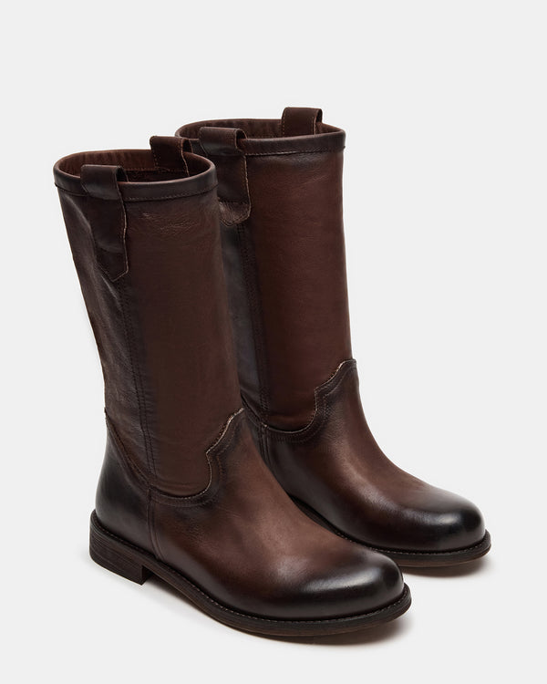 Steve Madden Ruben Brown Leather RUBEN