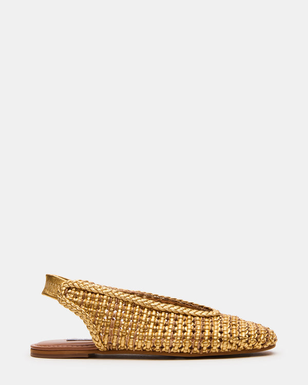 Steve Madden Rumi Gold Leather RUMI