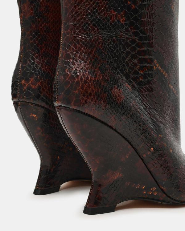 Steve Madden Rylix Brown Snake RYLIX