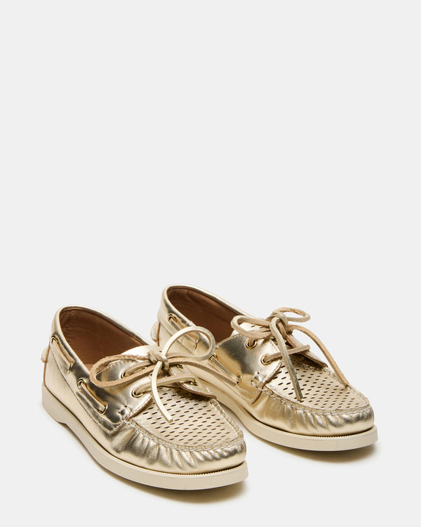 Steve Madden Sail Gold Leather