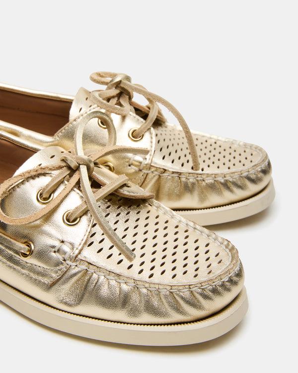 Steve Madden Sail Gold Leather