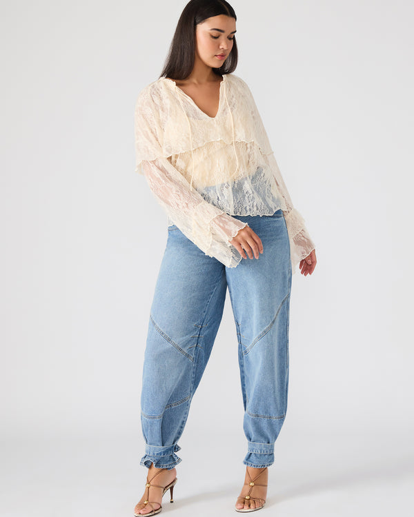 Steve Madden Saylor Top Cream SAYLORTOP