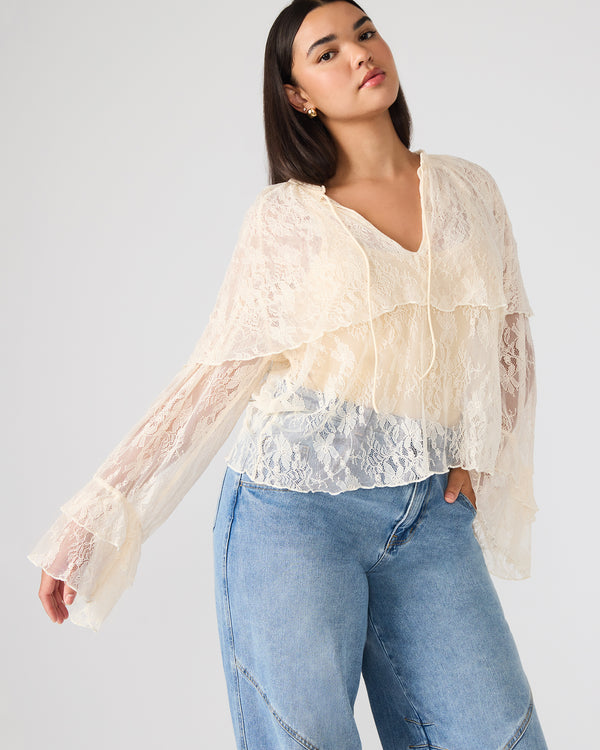 Steve Madden Saylor Top Cream SAYLORTOP