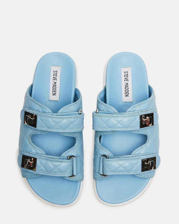 Steve Madden Schmona Blue Leather SCHMONA