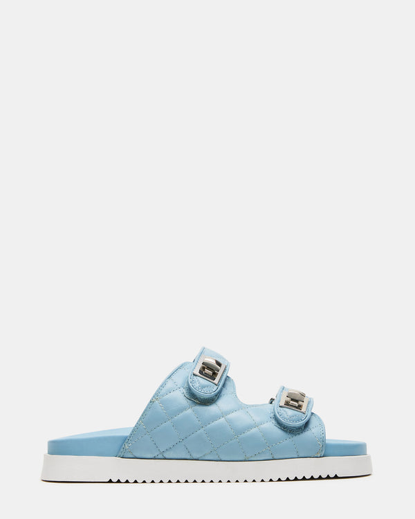 Steve Madden Schmona Blue Leather SCHMONA