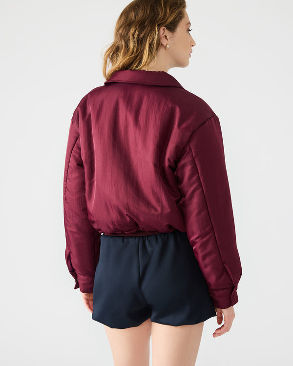 Steve Madden Selma Jacket Wine SELMAJACKET