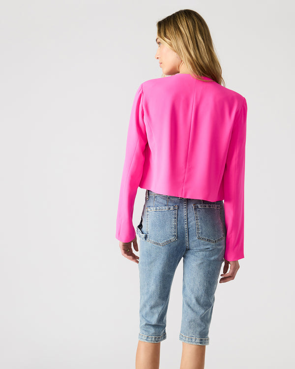 Steve Madden Serenea Blazer Hot Pink SERENEABLAZER
