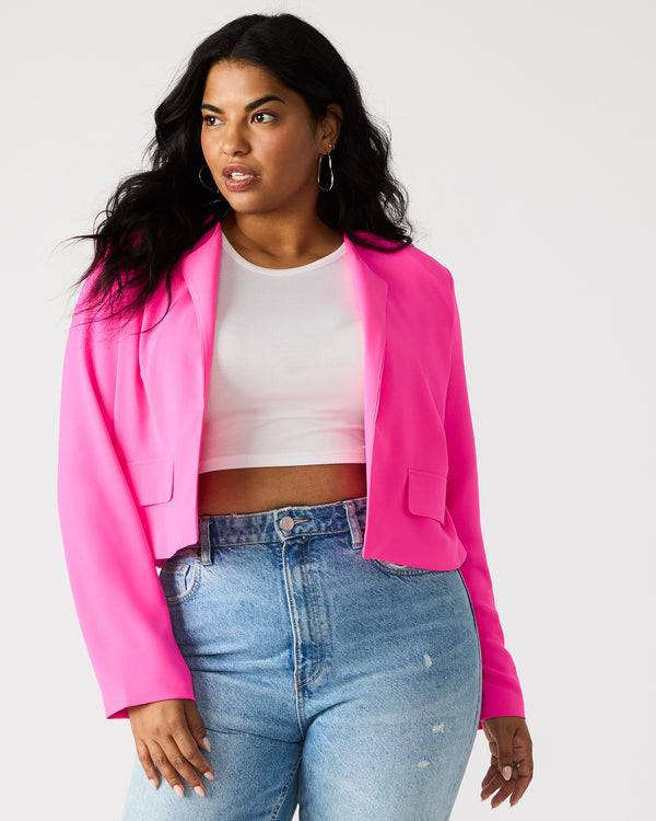 Steve Madden Serenea Blazer Hot Pink SERENEABLAZER