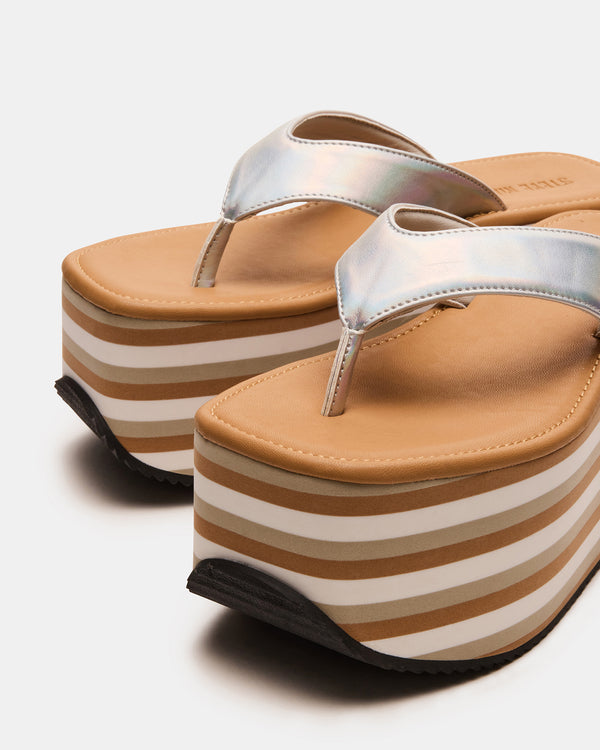 Steve Madden Sevilla Natural Multi SEVILLA