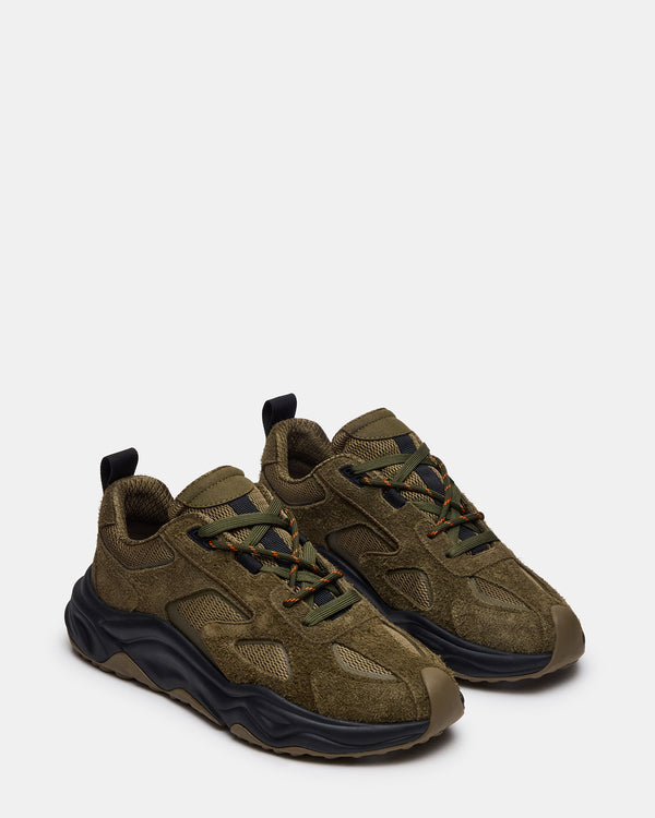 Steve Madden Shiloh Olive Multi SHILOH MEN'S SHOES