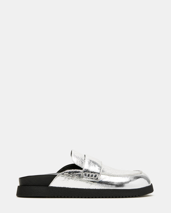 Steve Madden Skipper Silver Metallic