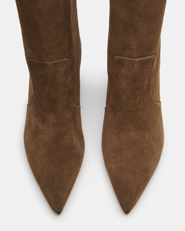 Steve Madden Skyline Chestnut Suede