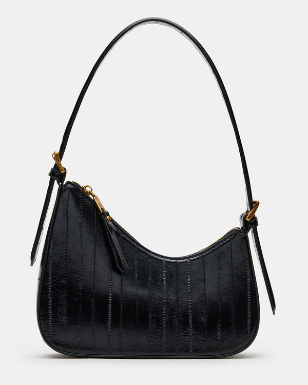 Steve Madden Smith Bag Black Eel SMITHBAG
