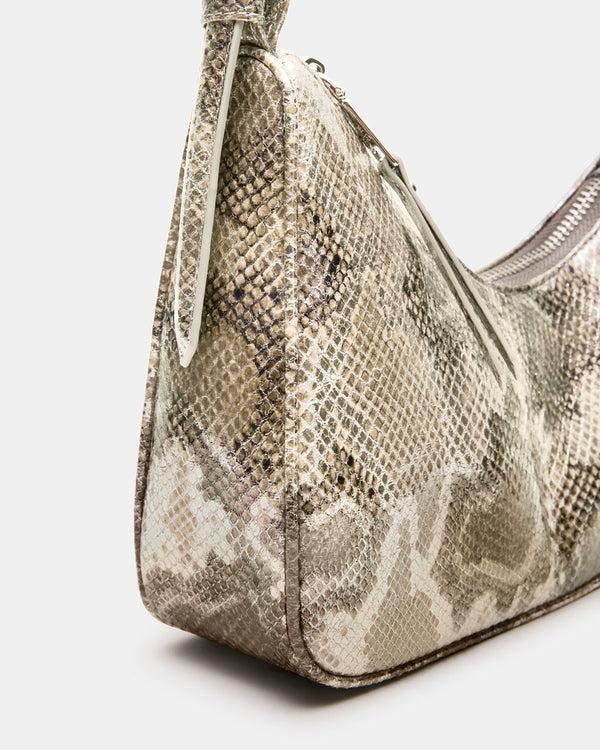 Steve Madden Smith Bag Silver Snake