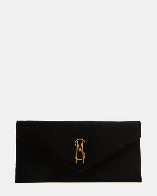 Steve Madden Smooth Bag Black Velvet SMOOTHBAG