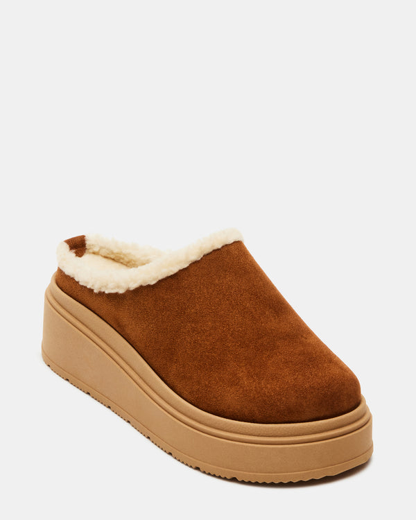 Steve Madden Smores Tan Suede