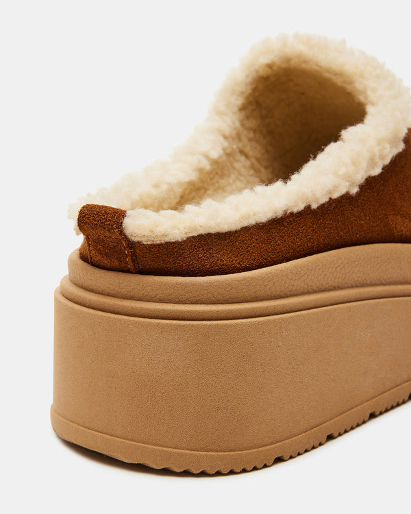 Steve Madden Smores Tan Suede