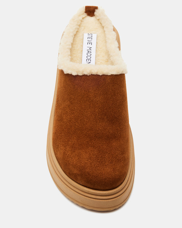 Steve Madden Smores Tan Suede