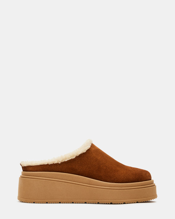 Steve Madden Smores Tan Suede