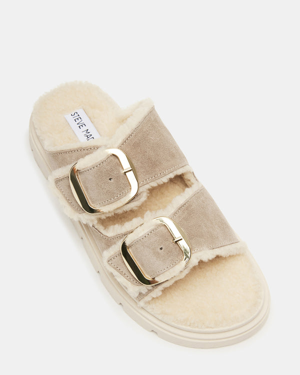 Steve Madden Snuggle Sand Suede