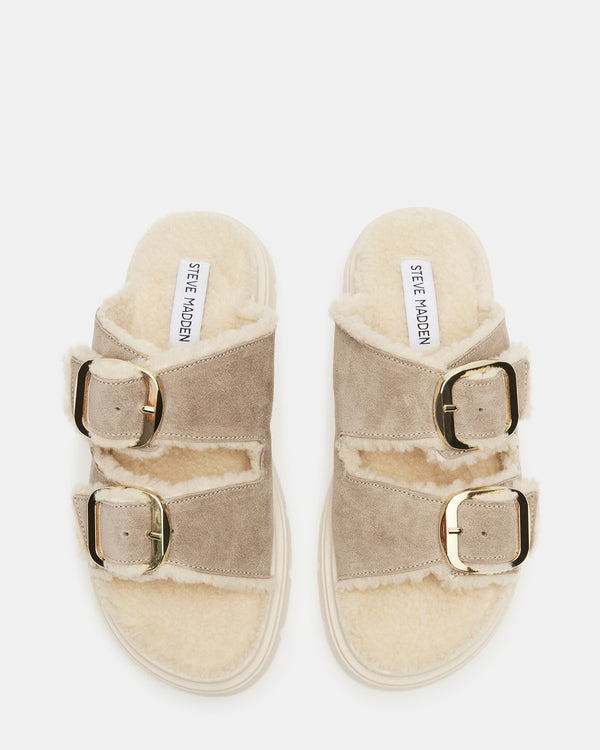 Steve Madden Snuggle Sand Suede