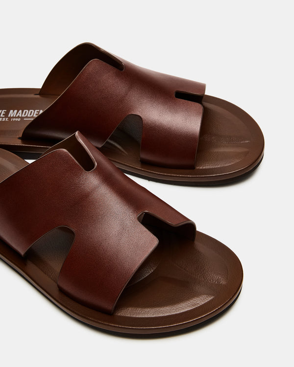 Steve Madden Splash Tan Leather SPLASH MEN'S SHOES