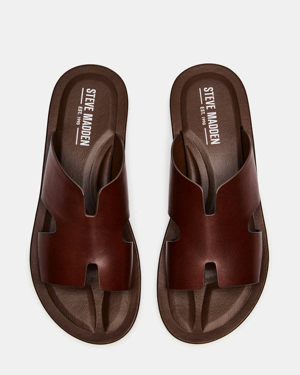 Steve Madden Splash Tan Leather SPLASH MEN'S SHOES