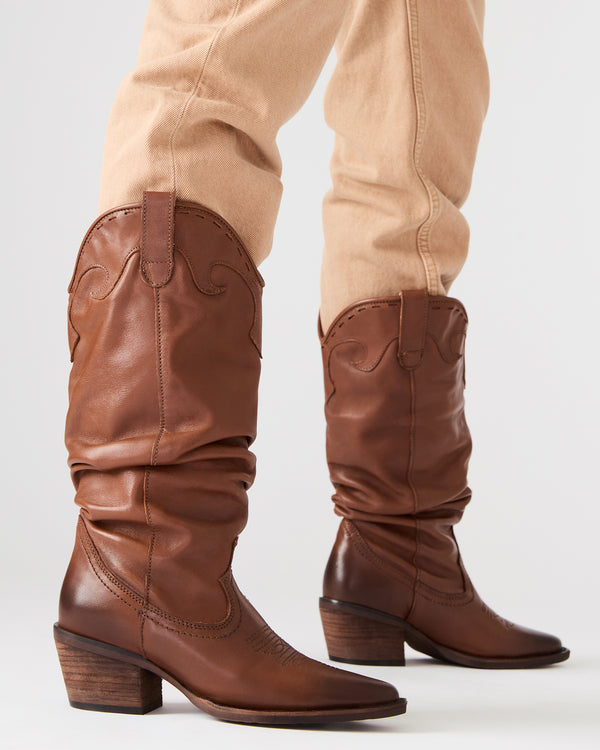 Steve Madden Stage Cognac Leather STAGETHER