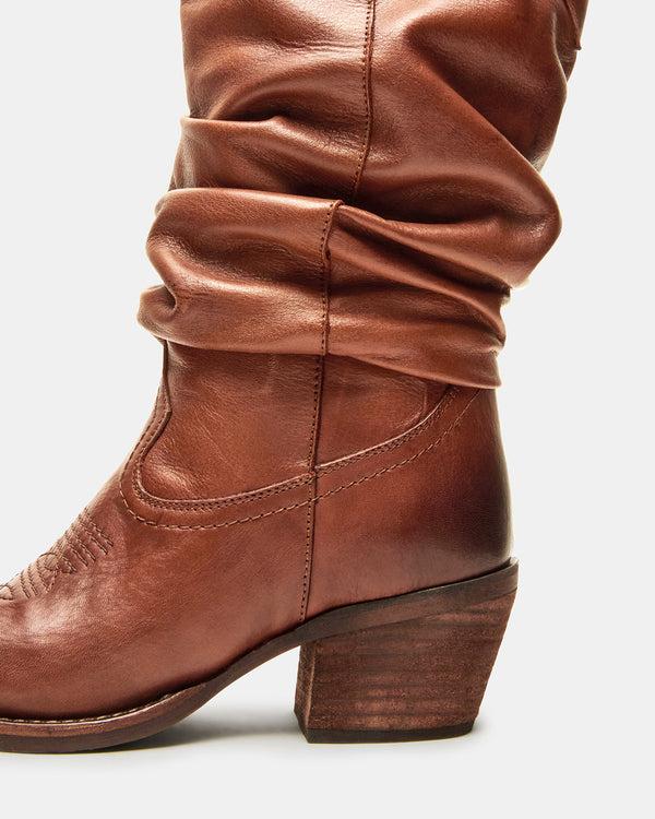 Steve Madden Stage Cognac Leather STAGETHER