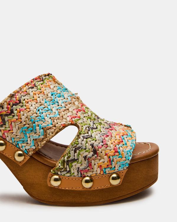Steve Madden Sunkissed Multi Raffia SUNKISSED