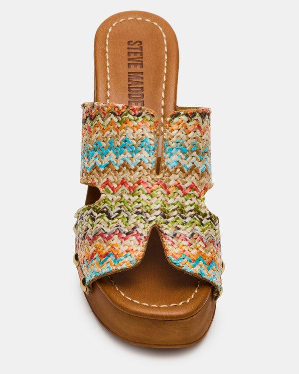 Steve Madden Sunkissed Multi Raffia SUNKISSED
