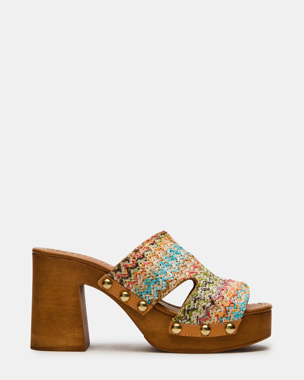Steve Madden Sunkissed Multi Raffia SUNKISSED